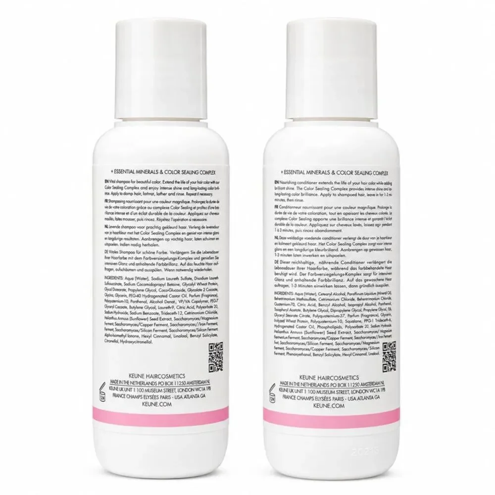 Keune Care Color Brillianz Shampoo & Conditioner 2.7 Oz Set
